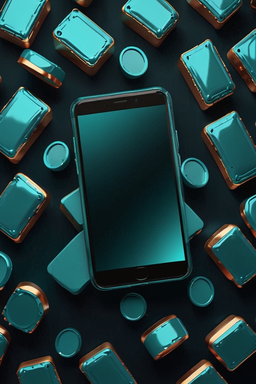Smartphone mit Casino-App